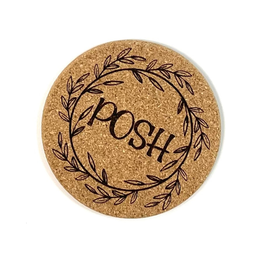 Cork coasters